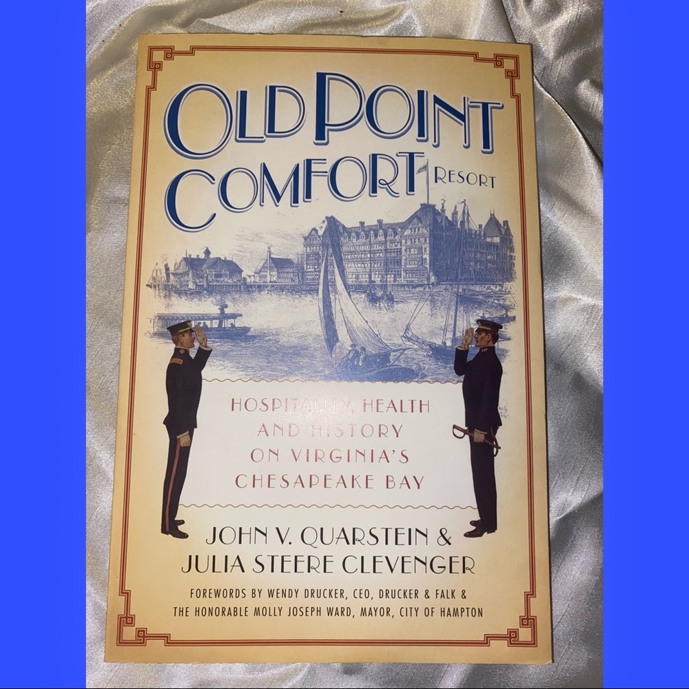 Signed Fort Monroe Old point comfort Hampton Book